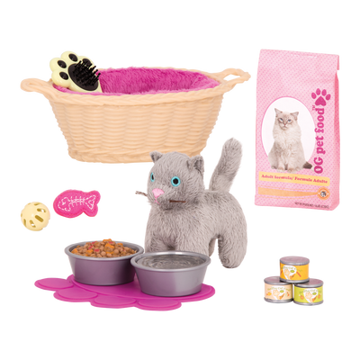 Cat pet playset