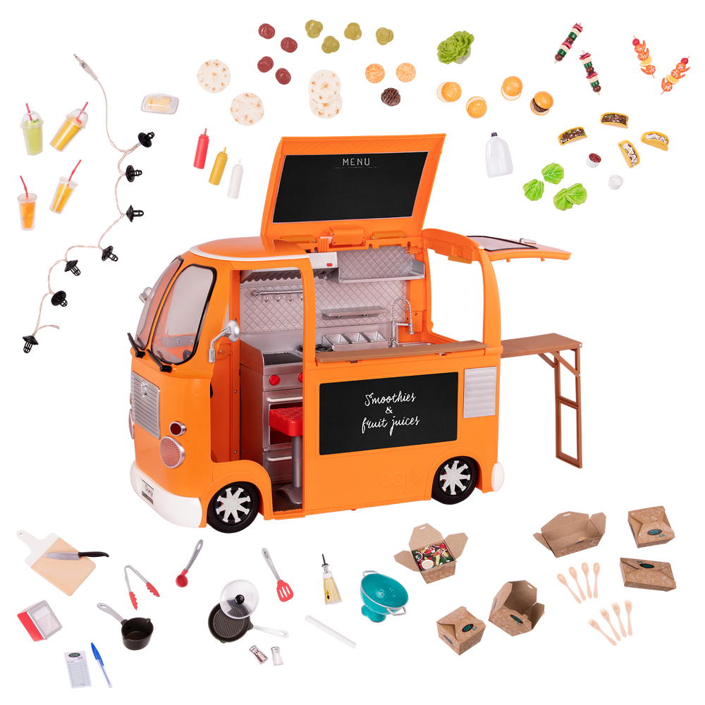 Grill to Go Food Truck 18 inch Doll Truck Our Generation Our Generation Canada