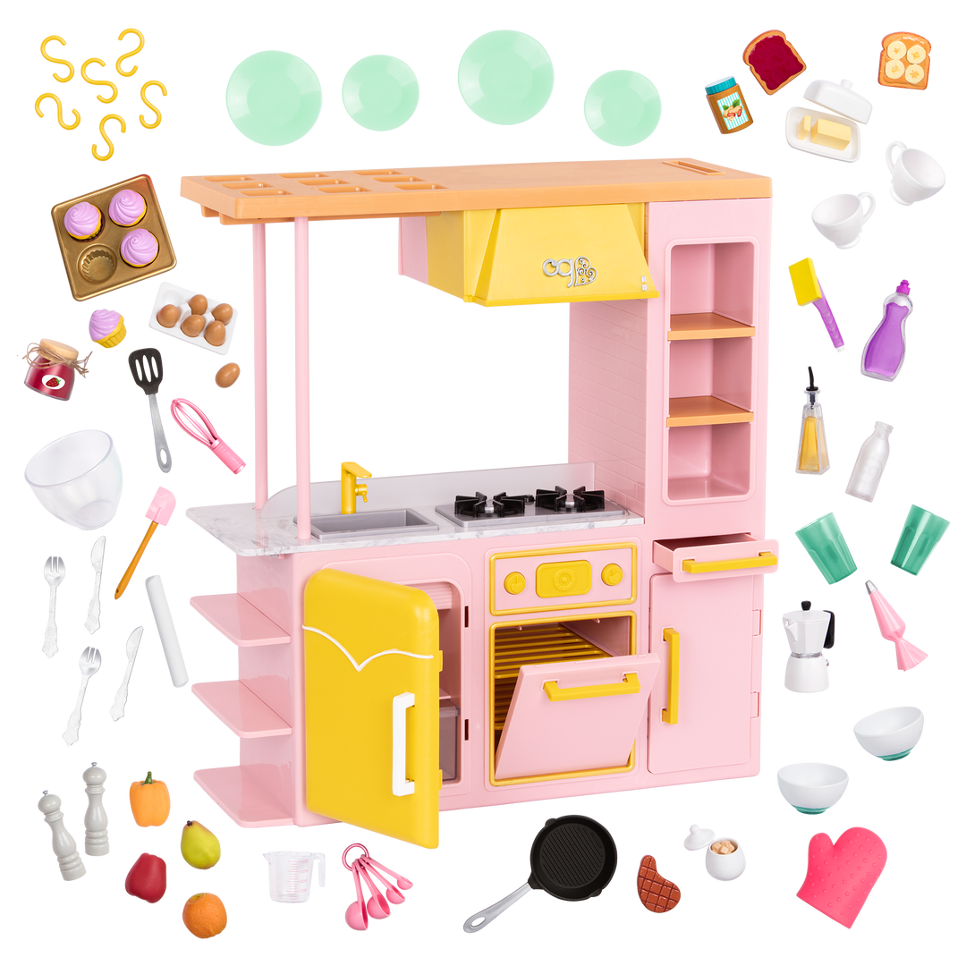 18-inch with kitchen playset