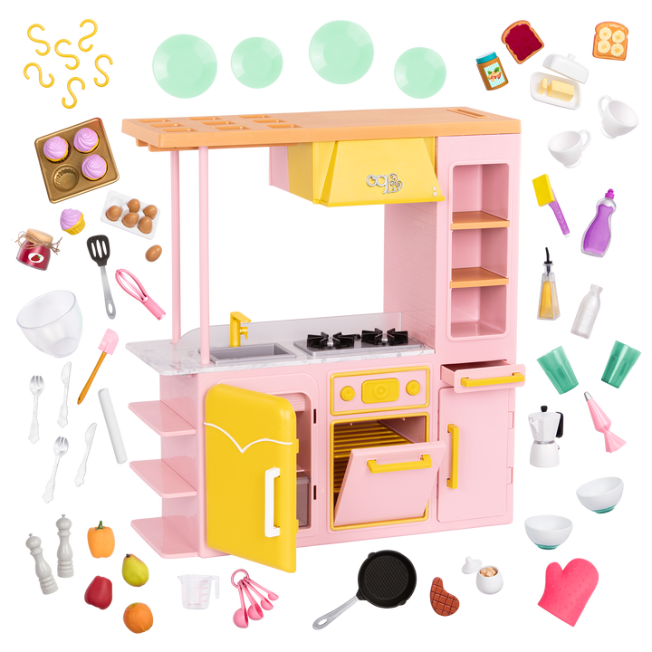 18-inch with kitchen playset