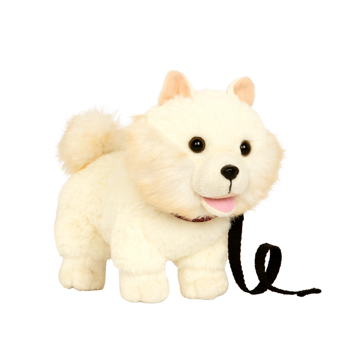 6-inch Posable Pomeranian Pup for 18-inch Dolls