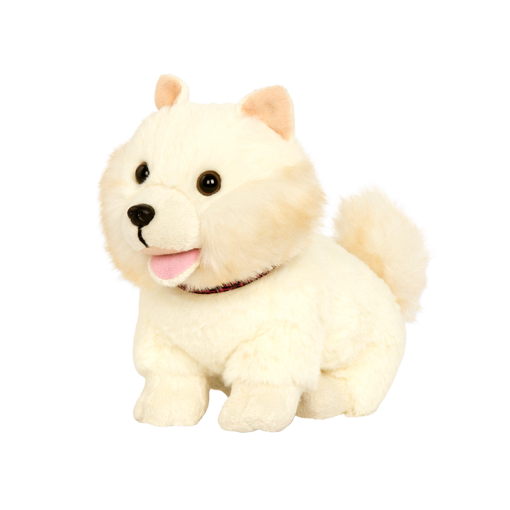 6-inch Posable Pomeranian Pup for 18-inch Dolls