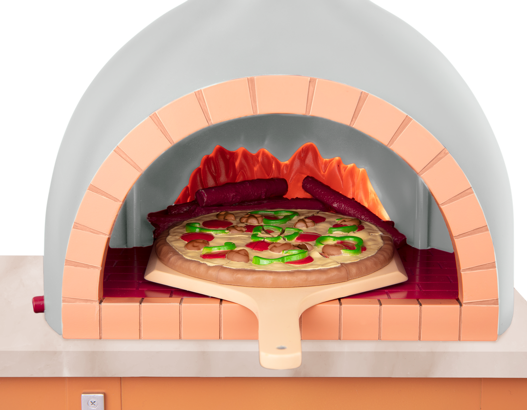 Pizza wood oven playset