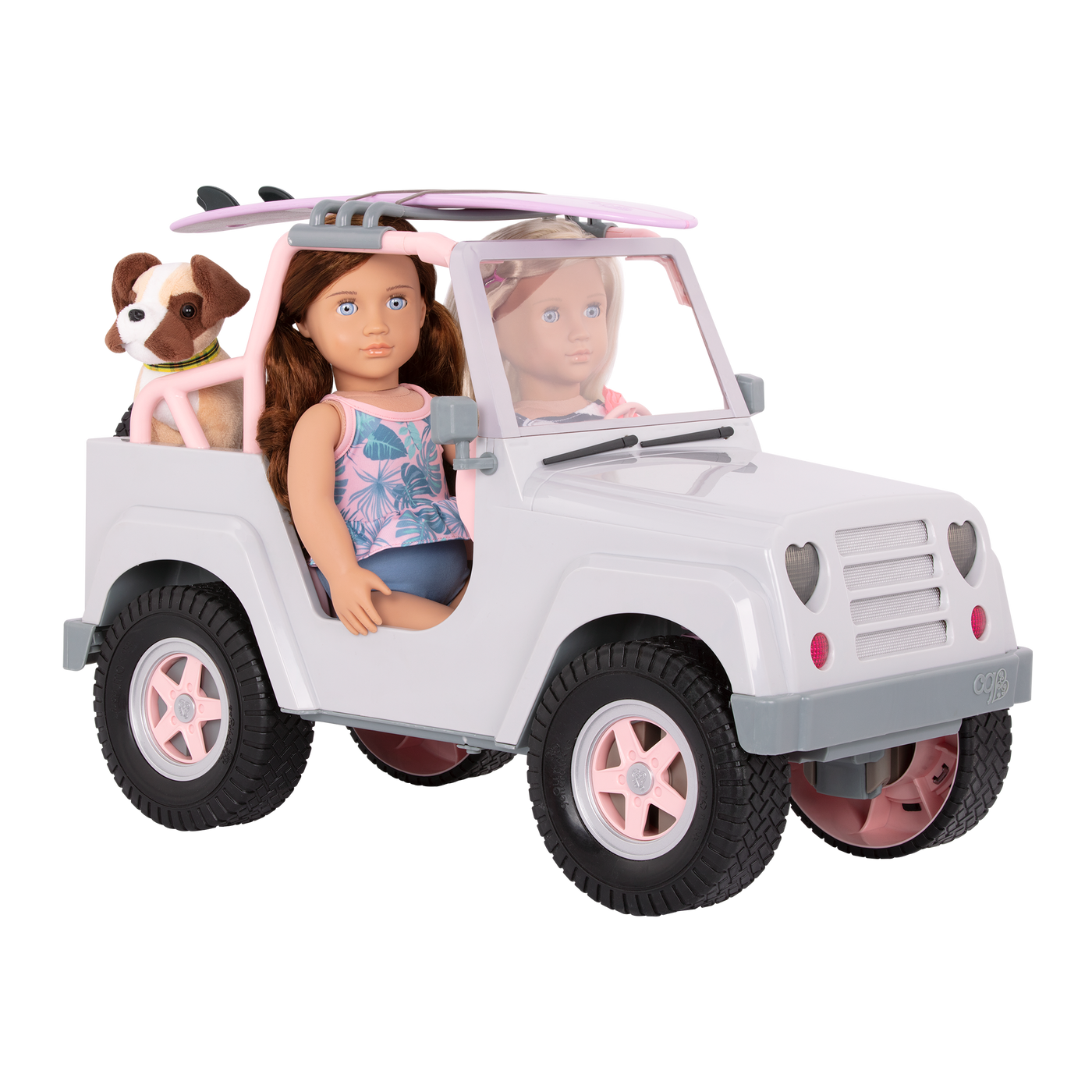 18 inch on sale doll jeep