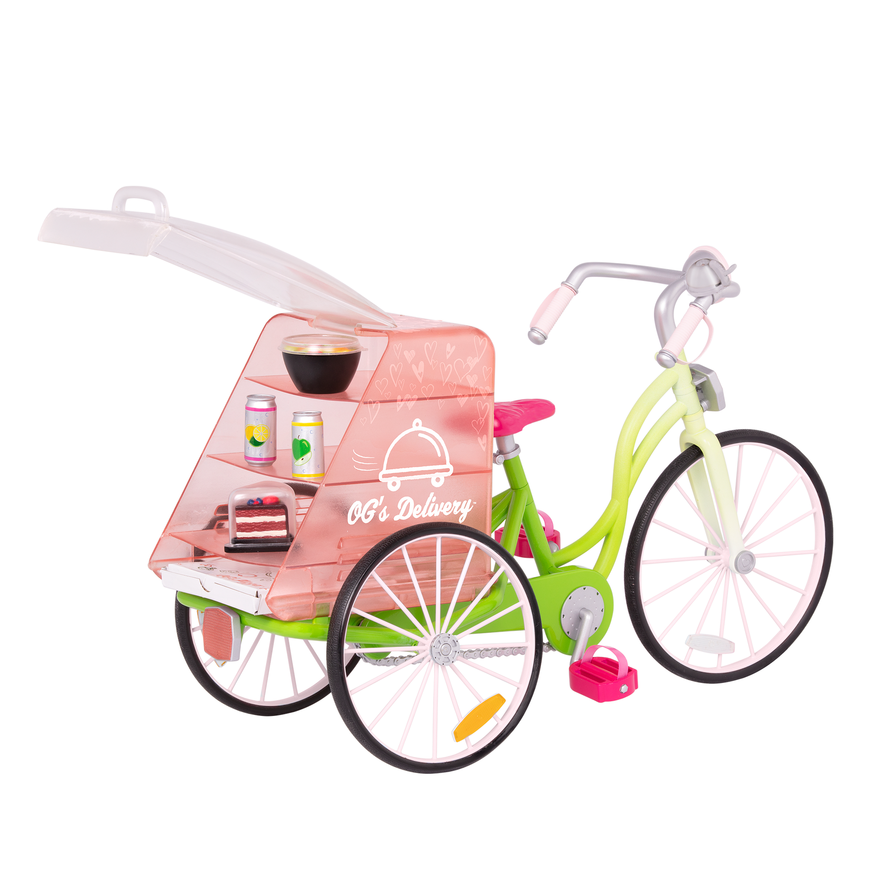 Delivery Bike 18 inch Doll Bicycle Our Generation Our Generation Canada