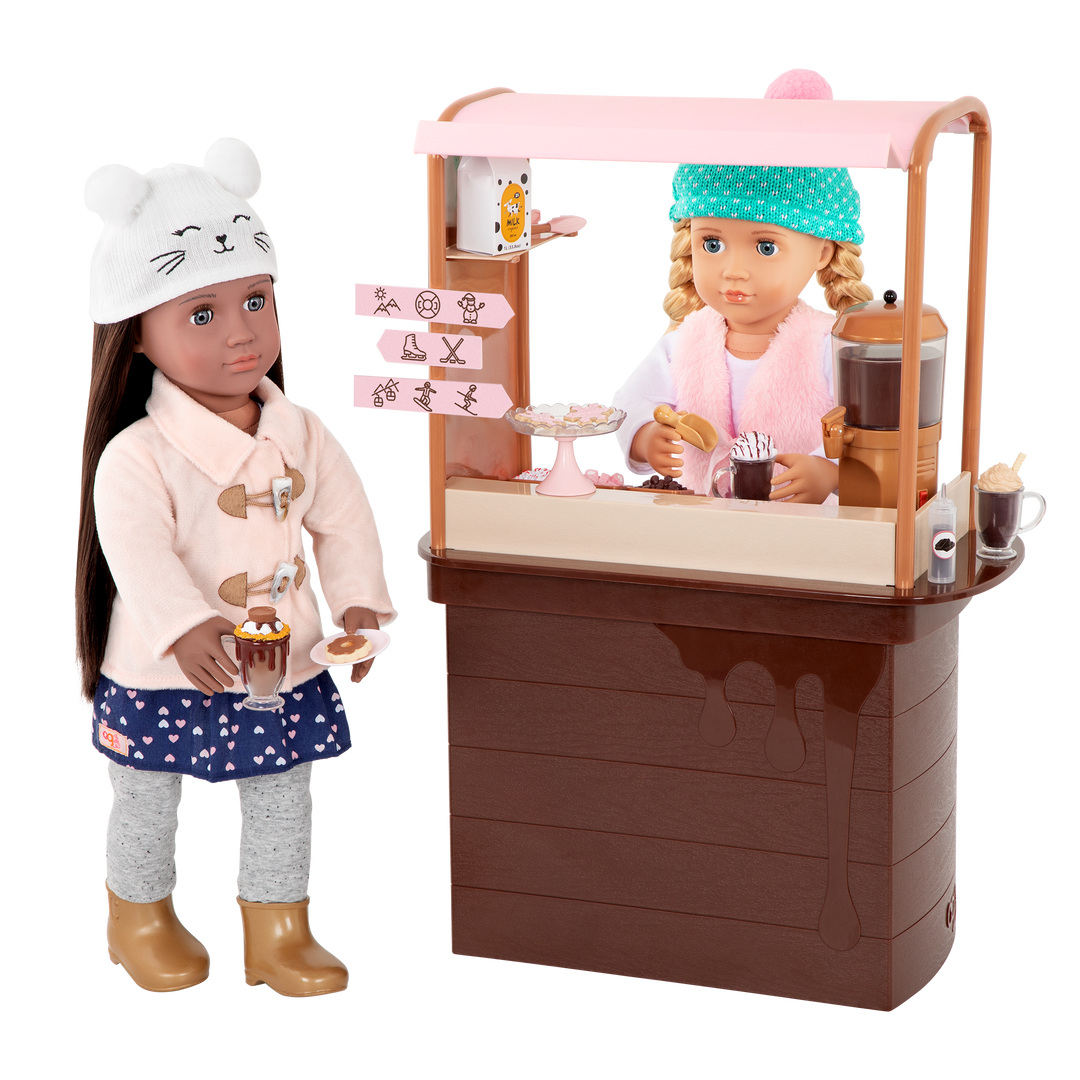 Hot chocolate stand playset