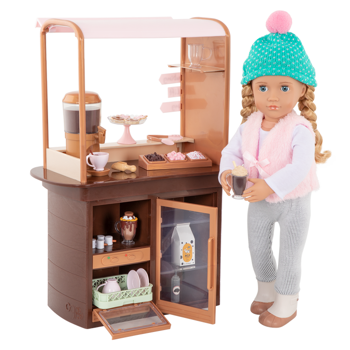 Hot chocolate stand playset