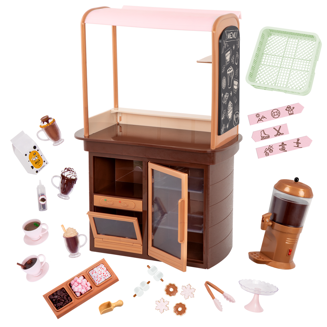 Hot chocolate stand playset