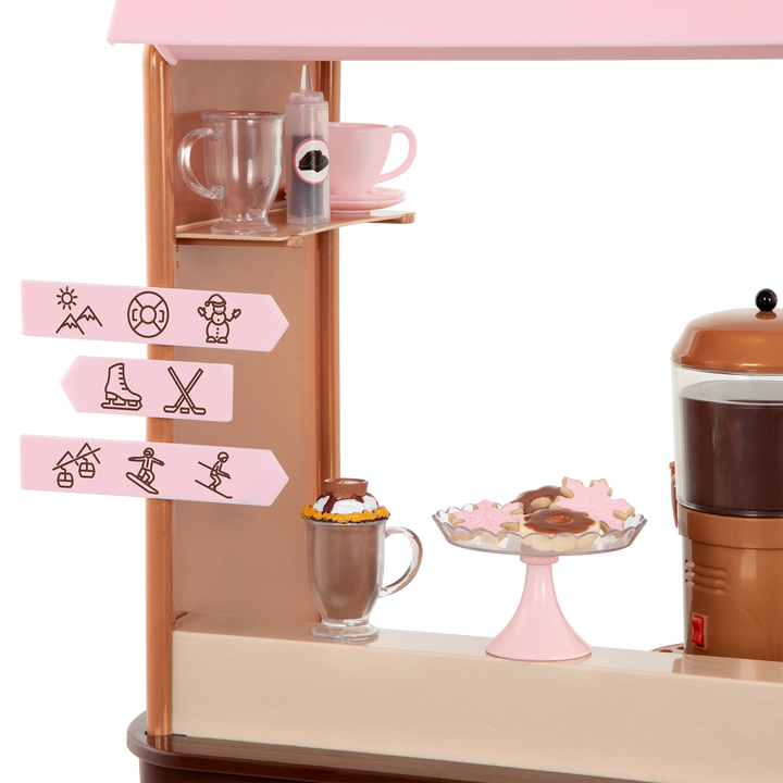 Hot chocolate stand playset