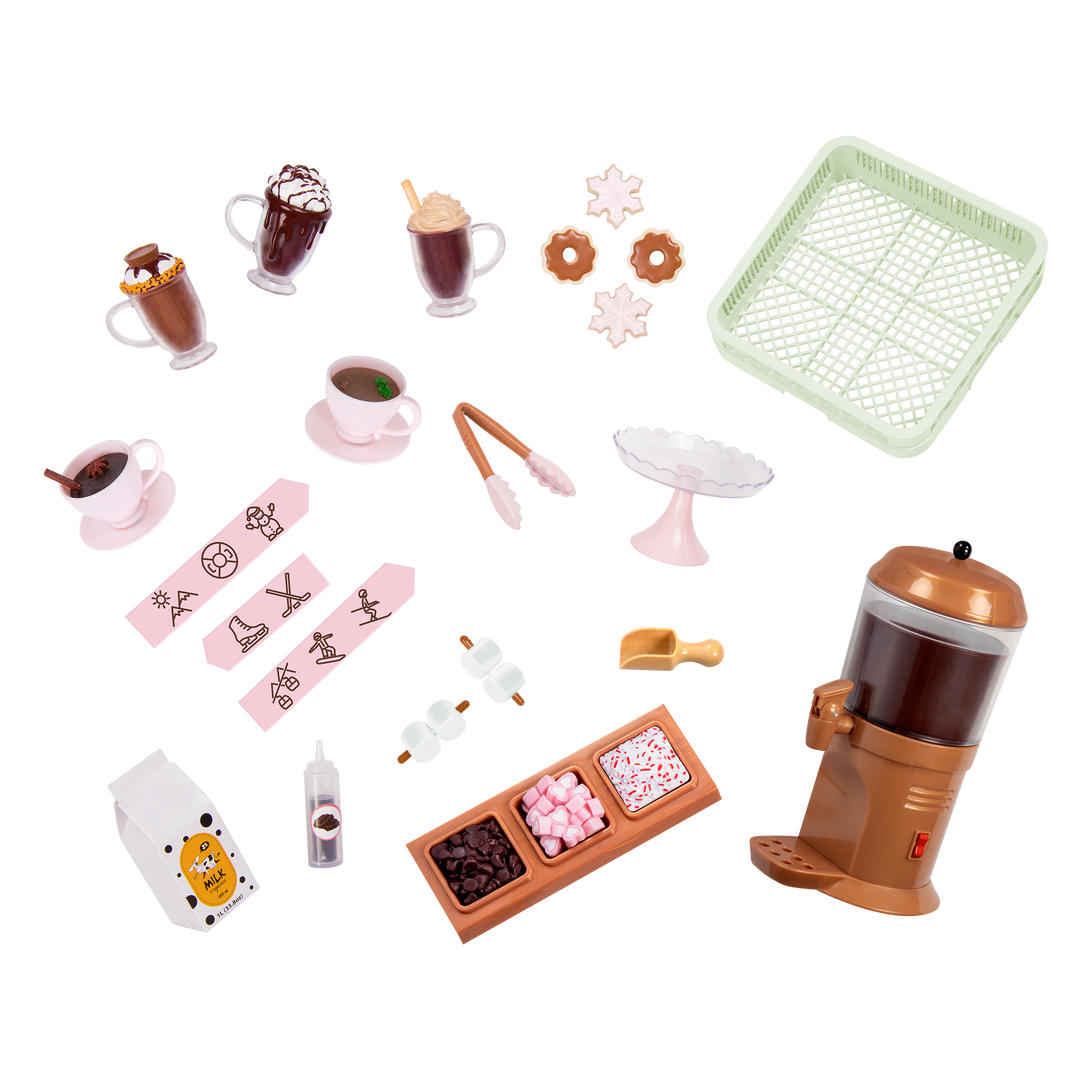 Hot chocolate stand playset