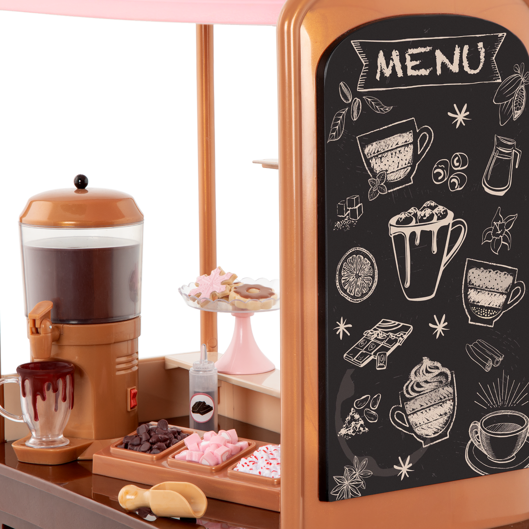 Hot chocolate stand playset