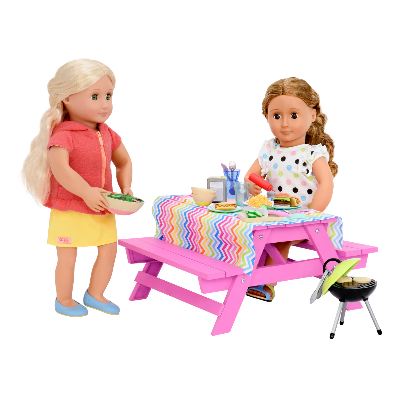 18 inch doll picnic table Clearance