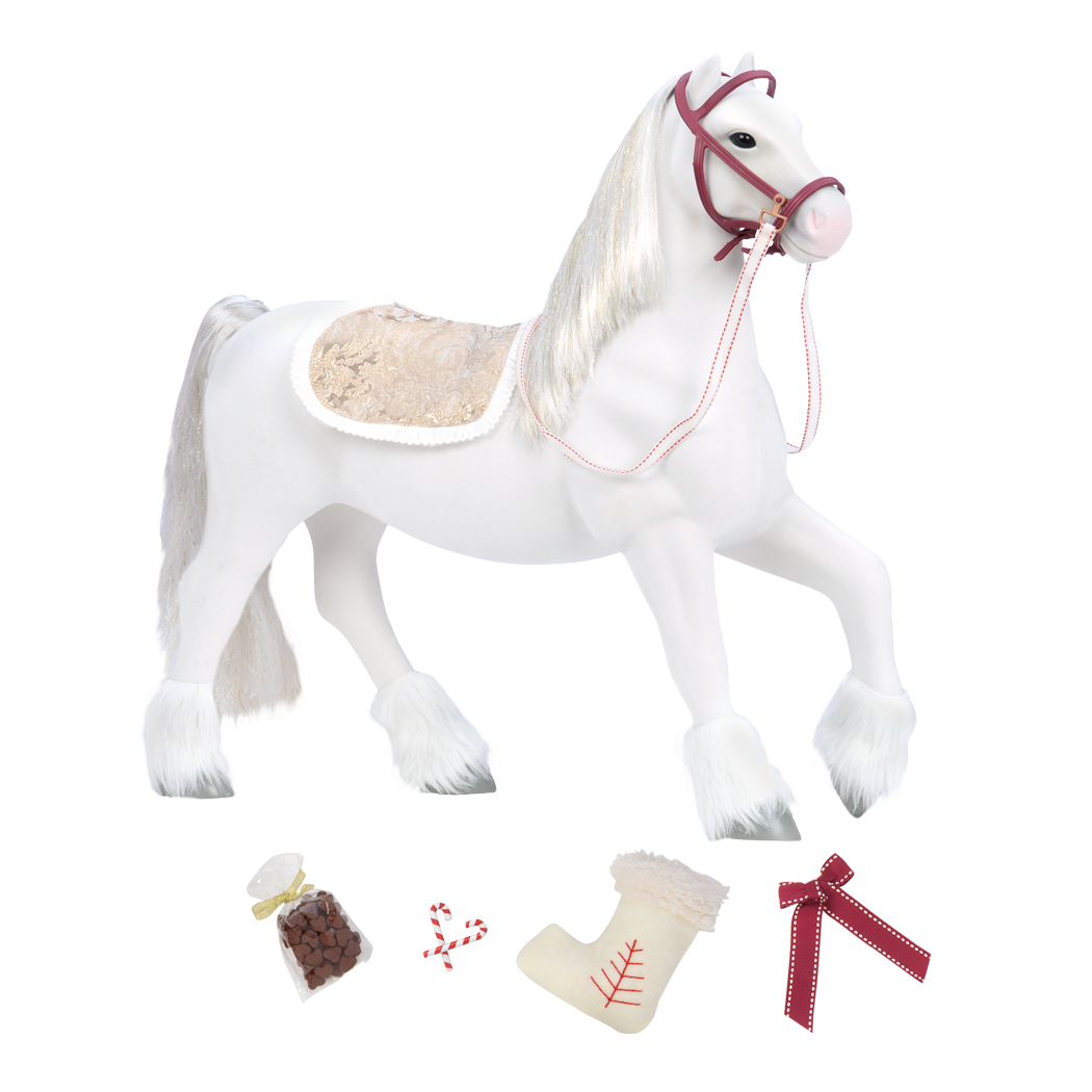 Clydesdale horse figurine