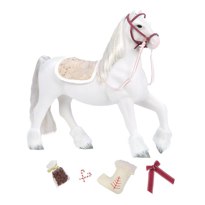 Clydesdale horse figurine