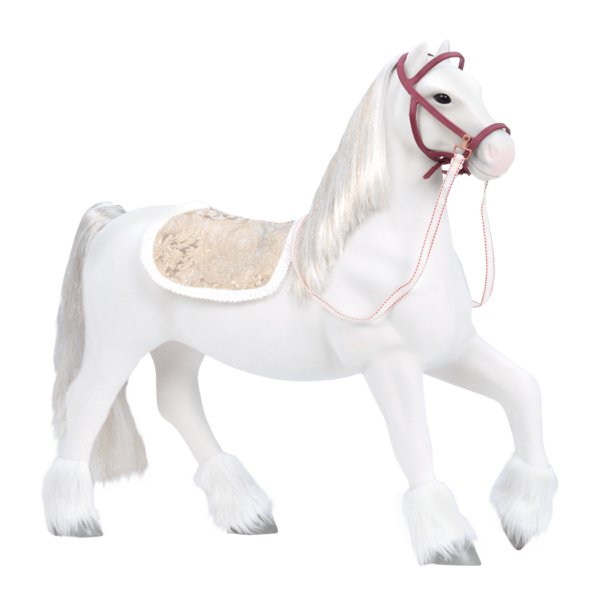 Clydesdale horse figurine
