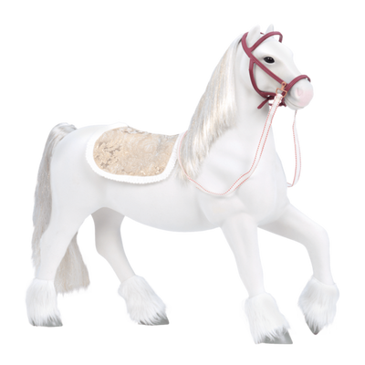 Clydesdale horse figurine