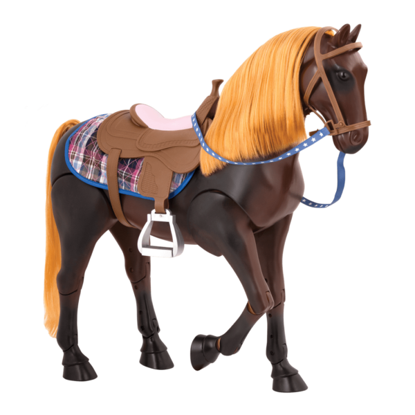 Thoroughbred horse figurine